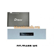 Bộ Chia Multi HDMI 1 -> 8 HDMI 340MHz 1.4 4Kx2K Mini DTECH DT-7148B MS