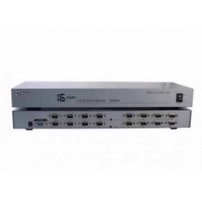 Bộ chia màn hình máy tính VGA 16 cổng DTECH DT-7516 chính hãng DTECH