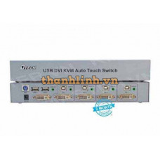 Auto KVM 41 USB DVI Dtech (DT 8241)