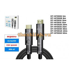 Cáp Quang 2.1 HDMI/MicroHDMI 8K@60Hz 48Gbps D-A DTECH DT-HF3005