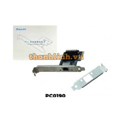 Card PCI-E -> LAN 2.5Gigabit DTECH PC0190