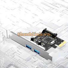 Card Mở Rộng PCI-E Sang 2 Cổng USB 3.0 DTECH PC0191