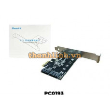 Card PCI-E -> 2 Port SATA3.0 DTECH PC0193