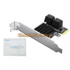 Card Mở Rộng PCI-E Sang 4 Cổng SATA 3.0 Dtech PC0194