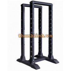 Khung gắn thiết bị 42U đôi-Open Rack 19” ECP-42OP-CD