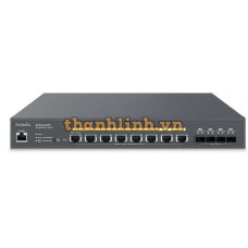 Thiết bị chuyển mạch Engenius Cloud-Enabled 8 Port 10G Base-T 420W PoE++ Network Switch ECS5512FP