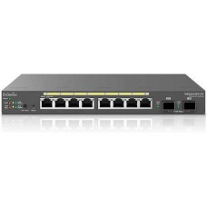 Switch PoE+ Gigabit 8-Cổng 110W của EnGenius Fit với 2 Cổng SFP Engenius EWS2910FP-FIT