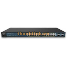 Thiết bị chuyển mạch Engenius Fit 24-Port Gigabit 410W PoE+ Switch with 4 SFP Ports EWS7928FP-FIT