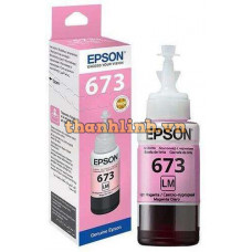 Mực máy in phun màu đỏ lợt Epson T673600LM