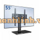 Chân Đế Tivi Đa Năng Ergotek E606-S - Mặt Kính Cường Lực (32-55 inch)