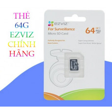 Thẻ nhớ EZVIZ SMART MICROSD 64GB CLASS 10 (CS-CMT-CARDT64G-D)