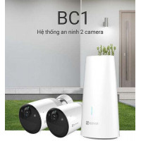 Bộ 2 Camera Wi-Fi an ninh chạy pin cho ngôi nhà thông minh Ezviz C3TN Ezviz BC1-B2