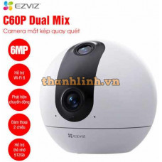 Camera mắt kép quay quét 2K+ EZVIZ C60P Dual Mix