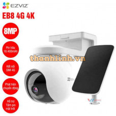 Camera pin sạc EZVIZ EB8 4G 4K