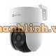 Camera PT 4G ngoài trời 3MP có màu ban đêm Ezviz H8C (3MP 4G)