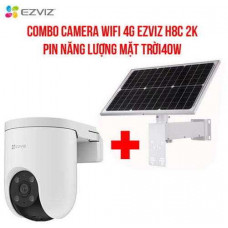 Combo camera 4G EZVIZ H8C 2K + Pin NLMT 40W