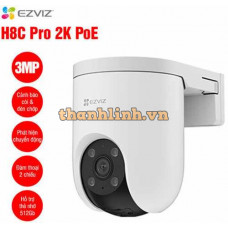 Camera quay quét 3MP EZVIZ H8C PoE 2K