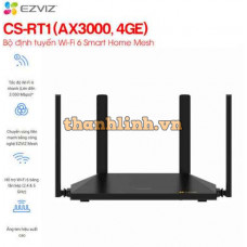 Router 1800Mps WiFi 6 EZVIZ CS-RT1 (AX3000, 4GE)
