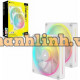 Bộ 2 quạt máy tính Corsair iCUE LINK LX140 RGB White CO-9051032-WW