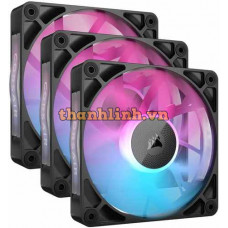 Bộ 3 quạt máy tính Corsair iCUE LINK RX120 RGB CO-9051018-WW