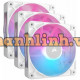 Bộ 3 quạt máy tính Corsair iCUE LINK RX120 RGB White CO-9051022-WW
