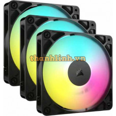 Bộ 3 quạt máy tính Corsair RS120 ARGB Black CO-9050181-WW