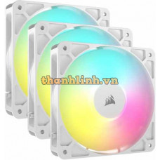 Bộ 3 quạt máy tính Corsair RS120 ARGB White CO-9050185-WW