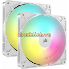 Bộ 2 quạt máy tính Corsair RS140 ARGB White CO-9050187-WW