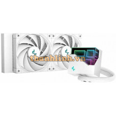 Tản Nhiệt Nước CPU Deepcool LT520 WH WHITE (2 fan 12cm)