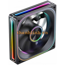 Fan Case JONSBO ZA-120BR BLACK LED ARGB infinity REVERSE (Fan Ngược)