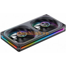 Fan Case JONSBO ZA-240B BLACK LED ARGB infinity