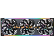 Fan case JONSBO ZA-360BR BLACK LED ARGB REVERSE (FAN ngược)