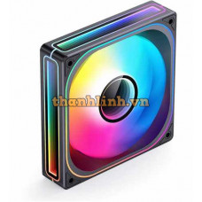 Fan case JONSBO ZB-120B BLACK LED ARGB (FAN xuôi)