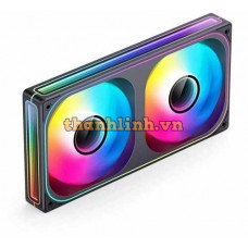 Fan case JONSBO ZB-240W WHITE LED ARGB (FAN xuôi)