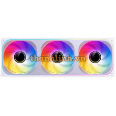 Fan case JONSBO ZB-360WR White LED ARGB REVERSE (FAN ngược)