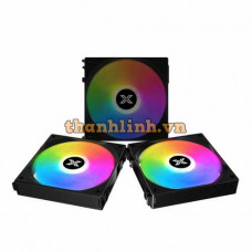 Bộ 3 Quạt Tản Nhiệt XIGMATEK STARLINK - EN41303 - ARGB
