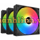 Bộ 3 Quạt tản nhiệt XIGMATEK STARZ ARGB (EN41853) Kèm Điều Khiển