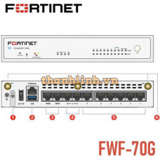 Tường lửa FortiWiFi 70G | FWF-70G Next-Generation Firewall and SD-WAN