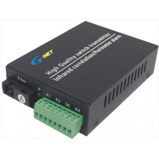 Bộ chuyển đổi quang 1CH Forward Contact Closure Converter GNET G-2K-FC20T/R