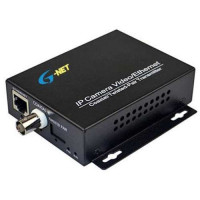 Thiết bị truyền dẫn tín hiệu Ethernet RJ45 bằng cáp UTP và cáp đồng trục Coxial G-Net G-EOC-101P