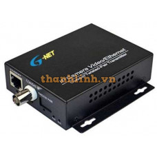 Thiết bị truyền dẫn tín hiệu Ethernet RJ45 bằng cáp UTP và cáp đồng trục Coxial G-Net G-EOC-101P