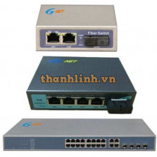 Bộ chia mạng POE Công nghiệp 6-8 port 10/100M Switch G-net G-IES-1FX6TP-SC20SA/B