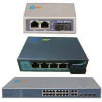 Converter mạng sang quang G-net 1 port Gigabit G-IMC-1GX1GT-SC20S