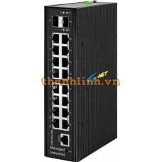 Bộ chia mạng 2 cổng quang 16 cổng RJ45 đồng G-Net G-ITB-2HX16HQC-SFP