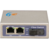 Bộ chia mạng POE 2 port 10/100M 3 tính năng ( POE -Switch-Converter ) G-NET-G-PES-1FX2TP-SC20SA/B