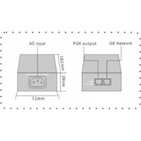 Nguồn POE Injector G-Net G-PSE-GE90