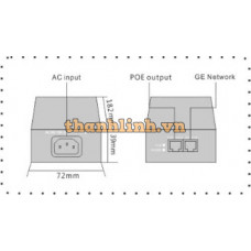Nguồn POE Injector G-Net G-PSE-GE90