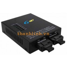 Bộ chuyển mạch kèm converter quang có POE 2 cổng SFP 3 cổng mạng Lan G-UES-2FX3TX-SC20