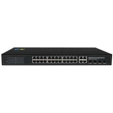 Switch mạng 16x1000-TX PoE PSE(2x90W PoE++)+8x1000-TX PoE PSE/8x1000-FX SFP Combo+4x10G SFP+,total :400W G-Net GX-MPS-4XG24GP8GXC