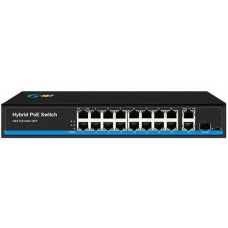 Bộ chia mạng 16-Port 10/100Base-TX PoE Switch G-NET GX-PES-16TPH1GX2GT-SFP